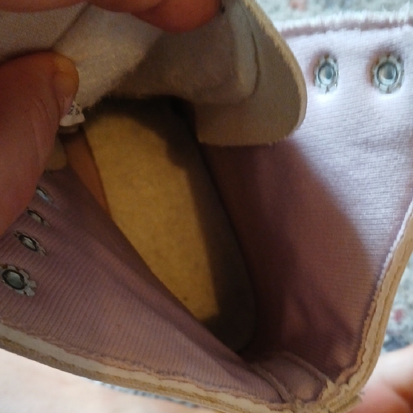 Lange Youth White Ice Skates with Yellow Guards - Picture 9 of 10